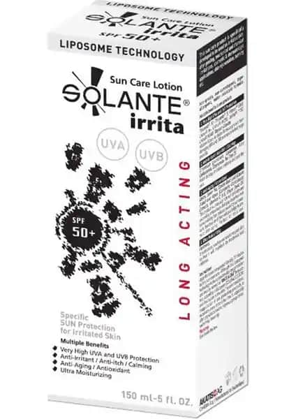 Solante Irrita SPF 50 Hassas Cilt Güneş Koruyucu Losyon İncelemesi ve Özellikleri
