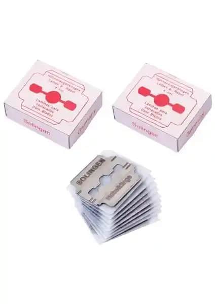 Solingen Ayak Raspa Jileti 10 Lu Paket 2 Li ile Ayak Bakımında Profesyonel Sonuçlar