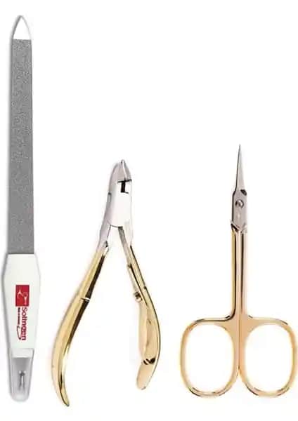 Solingen Profesyonel Tırnak ve Et Bakım Seti: Kaliteli Malzemelerle Güzel Tırnaklar