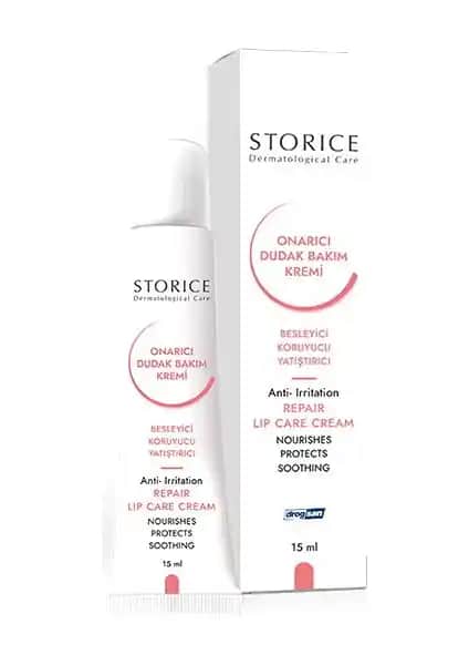 Storice Onarıcı Dudak Bakım Kremi: Doğal ve Etkili Dudak Nemlendirme Çözümü