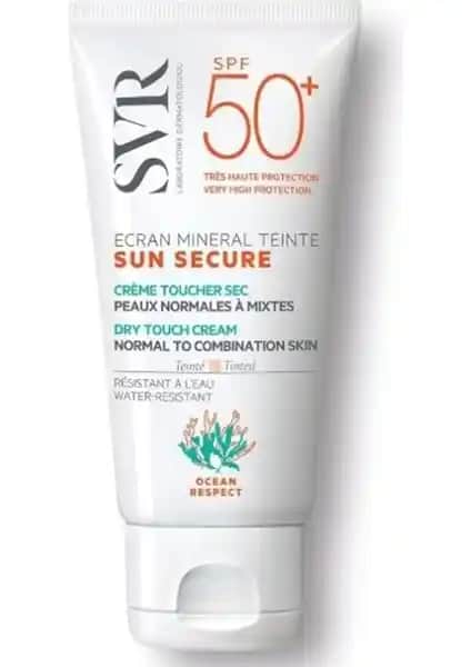 SVR Sunsecure Ekran Mineral Renkli SPF50+ Güneş Kremi: Yüksek Koruma ve Doğal Görünüm Sağlar