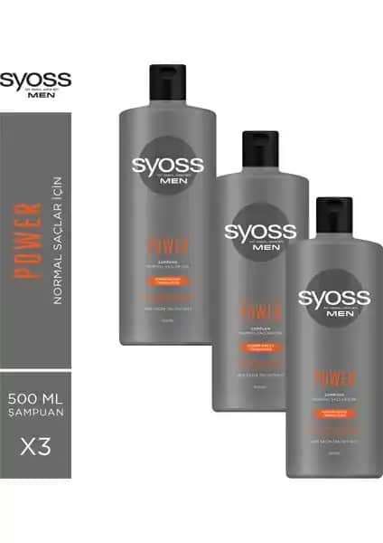 Syoss Men Power Şampuanı: Erkekler İçin Güç ve Sağlık Kaynağı 75-90 Karakter