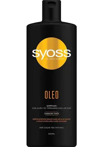 Syoss Oleo 21 Şampuan ile Kuru ve Yıpranmış Saçlara Güçlü Bakım ve Yenilenme
