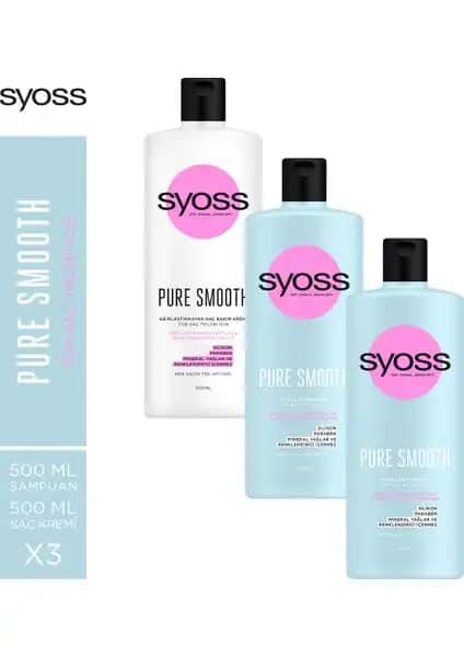 Syoss Pure Micellar Şampuan ve Saç Kremi Seti: Doğal ve Nazik Saç Bakım Çözümü