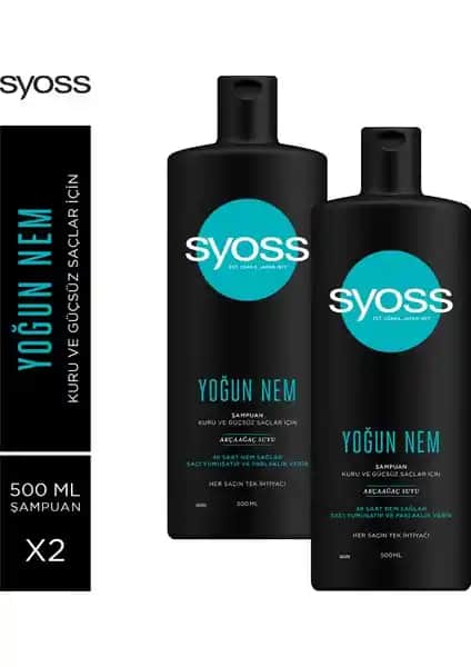 Syoss Yoğun Nem Şampuanı: Kuru Saçlar İçin Doğal ve Etkili Bakım Çözümü