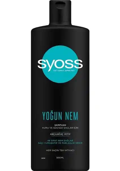 Syoss Yoğun Nem Şampuanı: Kuru ve Mat Saçlar İçin Doğal ve Vegan Bakım Çözümü