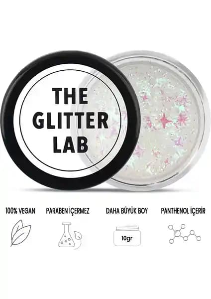 The Glitter Lab White Space Jel Glitter Ürünü: Pratik Kullanım ve Yüksek Parlaklık Özelliği