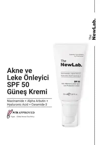 The NewLab Leke Güneş Koruyucu Kremi 50 SPF: Hassas ve Lekeye Eğilimli Ciltler İçin Güçlü Koruma