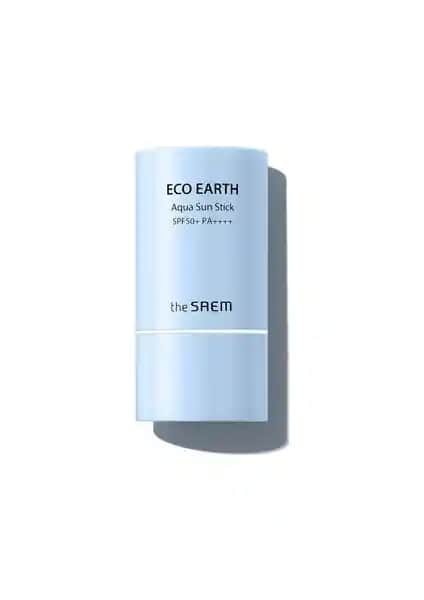 The Saem Eco Earth Aqua Sun Stick SPF50+ PA++++ Güneş Koruyucu Çevre Dostu ve Pratik Kullanım