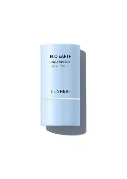 The Saem Eco Earth Aqua Sun Stick SPF50+ PA++++ Güneş Koruyucu Çevre Dostu ve Pratik Kullanım