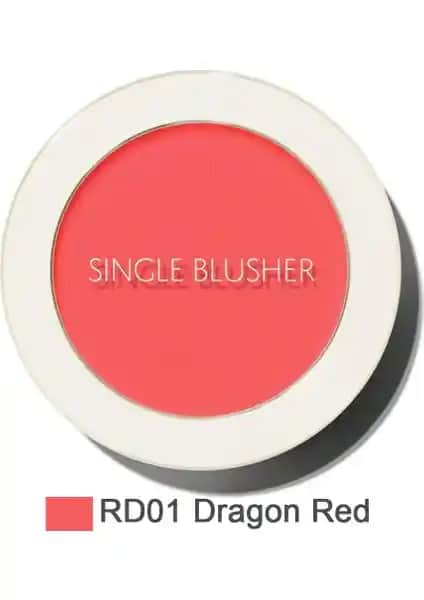 The Saem SSingle Blusher Dragon Red Allık İncelemesi ve Kullanım Rehberi