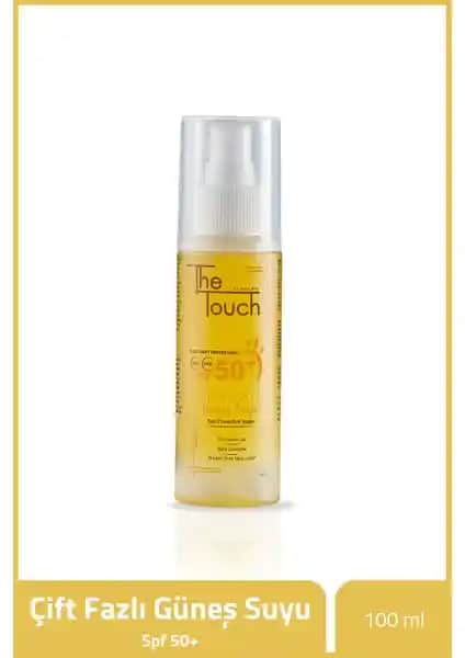 The Touch By Seda Altın Çift Fazlı Güneş Suyu: Yüksek Koruma ve Çok Yönlü Kullanım Özellikleri