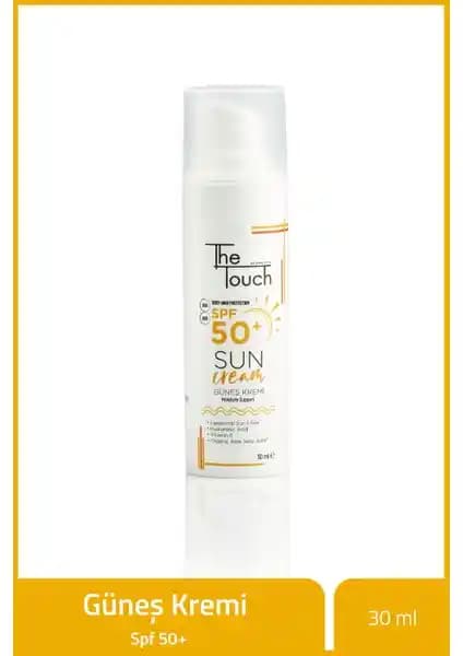 The Touch by Seda Altın Güneş Kremi SPF 50+ ile Günlük Güneş Koruma ve Nemlendirme