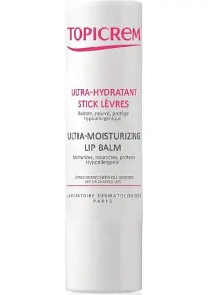 Topicrem Ultra Nemlendirici Dudak Balmı: Kuru ve Çatlak Dudaklar İçin Güvenilir Çözüm