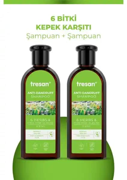 Tresan 6 Bitki Bakım Şampuanı Kepeğe Karşı Doğal ve Etkili Çözüm Sunar