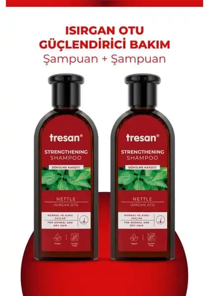 Tresan Isırgan Otu Şampuanı: Saç Dökülmesine Karşı Doğal Güç ve Güçlendirme