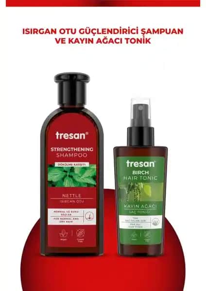 Tresan Saç Bakım Serisi Doğal İçeriklerle Saç Güçlendirme ve Dökülme Önleme Çözümleri