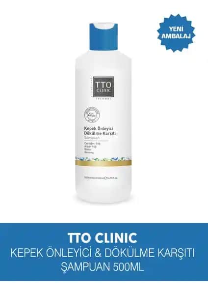 TTO KP Clinic Şampuan Kepek ve Saç Sağlığı İçin Güçlü ve Doğal Bir Çözüm