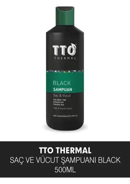 TTO Thermal Canlandırıcı Saç ve Vücut Şampuanı Doğal İçeriklerle Güçlendiren Bakım Ürünü