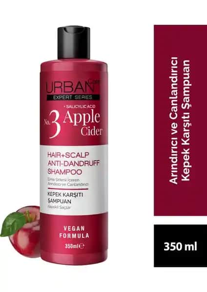 Urban Care Apple Cider Şampuanı Kepek ve Saç Sağlığı İçin Doğal Çözüm