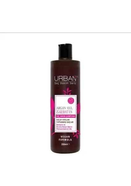 Urban Care Argan Oil Keratin Şampuanı Saç Dökülmesine Karşı Güçlendirici ve Parlaklık Sağlayan Formül
