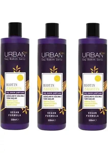 Urban Care Biotin Keratin Şampuanı ile Saç Sağlığınızı Güçlendirin ve Dökülmeyi Azaltın
