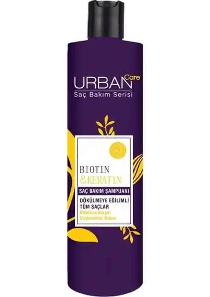 Urban Care Biotin ve Keratin İçeren Vegan Saç Şampuanı Saç Sağlığını Destekler