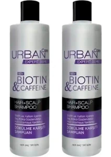 Urban Care Expert Biotin & Caffeine Şampuanı Saç Dökülmesine Karşı Güçlü ve Hızlı Uzama Destekçisi
