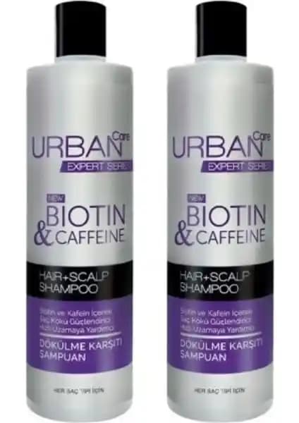 Urban Care Expert Biotin & Caffeine Şampuanı Saç Dökülmesine Karşı Güçlü ve Hızlı Uzama Destekçisi