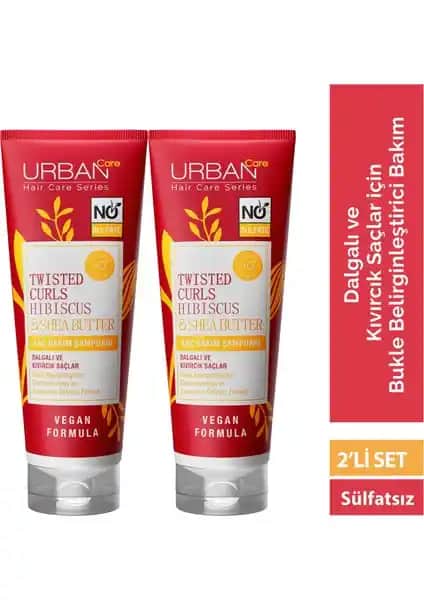 Urban Care Hibiscus Shea Butter Bukle Belirginleştirici Şampuanı Doğal ve Etkili Saç Bakımı