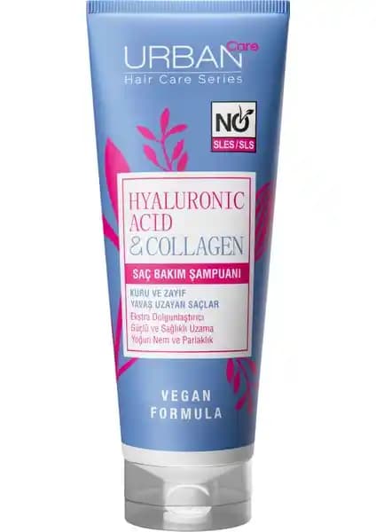 Urban Care Hyaluronik Asit ve Kolajen İçeren Vegan Şampuan ile Saç Sağlığını Güçlendirme