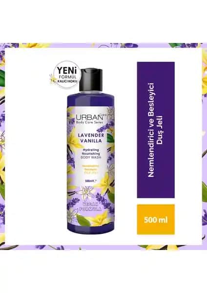 Urban Care Lavender Vanilla Duş Jeli: Doğal ve Ferahlatıcı Cilt Temizliği İçin Günlük Kullanım