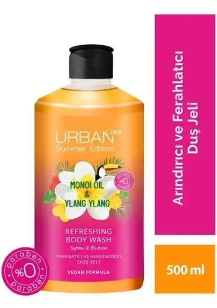 Urban Care Summer Body Monoi Yağı ve Ylang Ylang Ferahlatıcı Duş Jeli Özellikleri ve Kullanımı