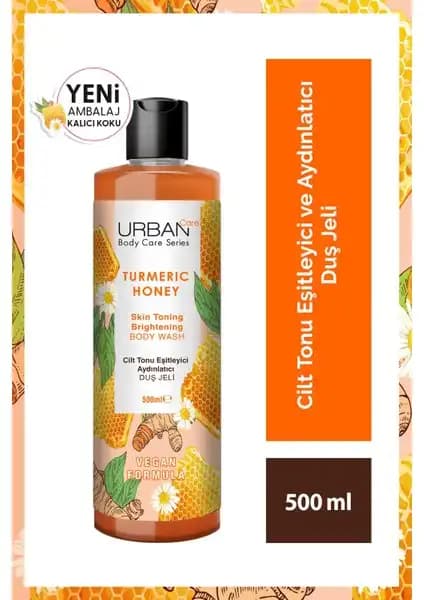 Urban Care Turmeric Honey Duş Jeli: Doğal İçeriklerle Cilt Bakımında Güçlü Çözüm