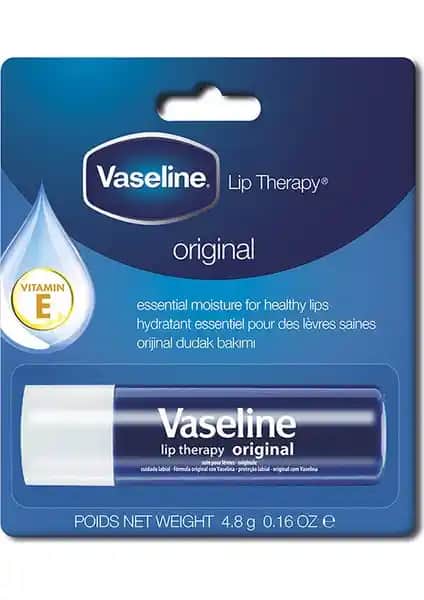Vaseline Original Dudak Balmı: Nemlendirici ve Güvenilir Dudak Bakım Ürünü