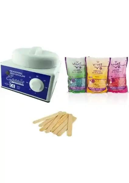 Vi-Vet Ağda Seti ile Evde Profesyonel ve Pratik Ağda Deneyimi Sağlayın