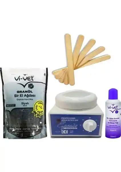 Vi-Vet Ege Sir Ağda Makinesi ve Seti ile Profesyonel ve Pratik Cilt Bakımı Çözümü