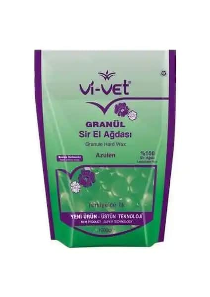Vi-Vet Granül Sir Ağda Hassas Bölgeler İçin Doğal ve Pratik Tüy Dökücü Çözüm