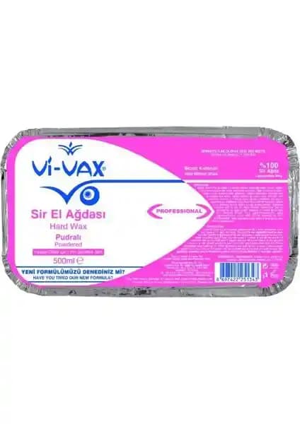 Vi-Vet Pudralı Kalıp Sir Ağda 500 ml doğal ve hassas ciltler için etkili tüy alma çözümü