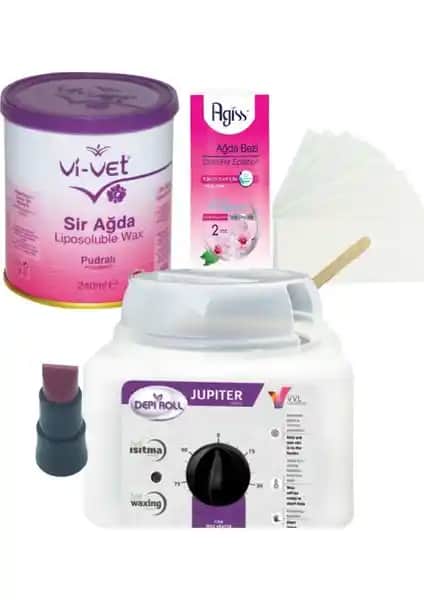 Vi-Vet Pudralı Konserve Sir Ağda Seti ve Depirol Ağda Isıtıcı Makinesi İncelemesi