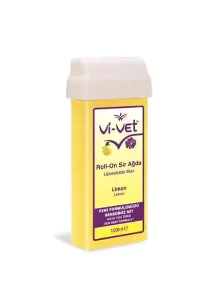 Vi-Vet Vı-Vet Rool-On Sır Agda Limon: Hassas Ciltler İçin Etkili Tüy Dökücü Çözüm