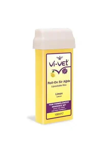 Vi-Vet Vı-Vet Rool-On Sır Agda Limon: Hassas Ciltler İçin Etkili Tüy Dökücü Çözüm