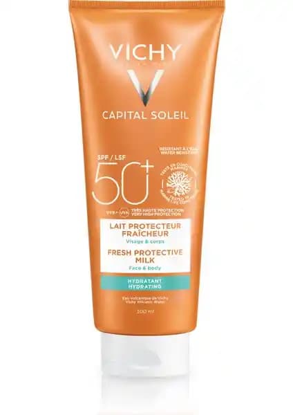 Vichy Capital Soleil SPF 50+ Yüz ve Vücut Güneş Sütü Güçlü Koruma ve Hafif Formülüyle Öne Çıkıyor