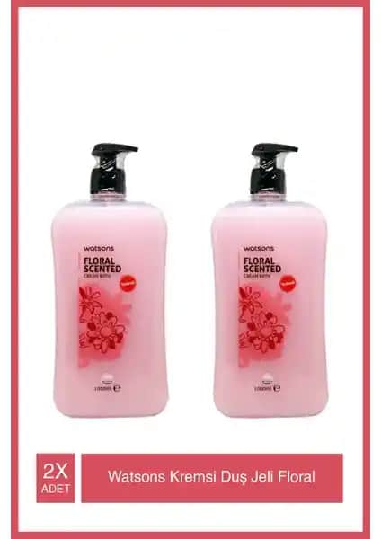 Watsons Çiçek Aromalı Kremsi Duş Jeli: Ferahlatıcı Temizlik ve Uzun Süreli Kullanım İçin İdeal