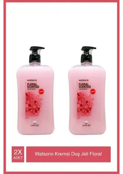 Watsons Çiçek Aromalı Kremsi Duş Jeli: Ferahlatıcı Temizlik ve Uzun Süreli Kullanım İçin İdeal