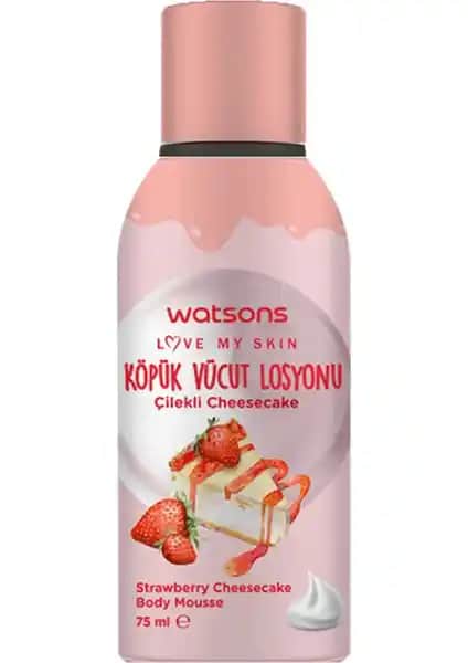 Watsons Çilekli Köpük Losyonu: Ferahlatıcı ve Nemlendirici Günlük Bakım Ürünü