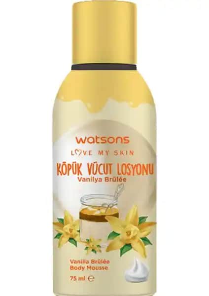 Watsons Vanilyalı Köpük Losyonu: Hafif ve Hoş Kokulu Nemlendirici Cilt Bakım Ürünü