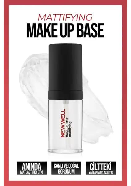 Well Make-Up Base ile Gün Boyu Kalıcı ve Mat Makyaj Temini Sağlayın