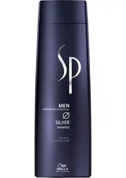 Wella Sp Men Silver Beyaz Saçlar İçin Renk Koruyucu ve Parlaklık Sağlayan Şampuan