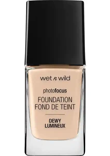 Wet N Wild Photo Focus Dewy Lumineux Fondöten Doğal ve Nemlendirici Cilt Görünümü İçin